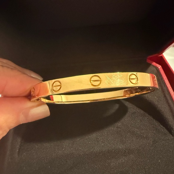 Cartier Rose Gold LOVE Bracelet - Full Size model. - Picture 7 of 10